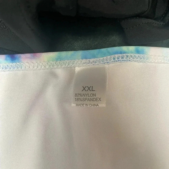 Swimsuits for All Swim Shorts Chlorine XXL 22 Lot Tie Dye NWOT Plus Size #201 - Picture 3 of 5